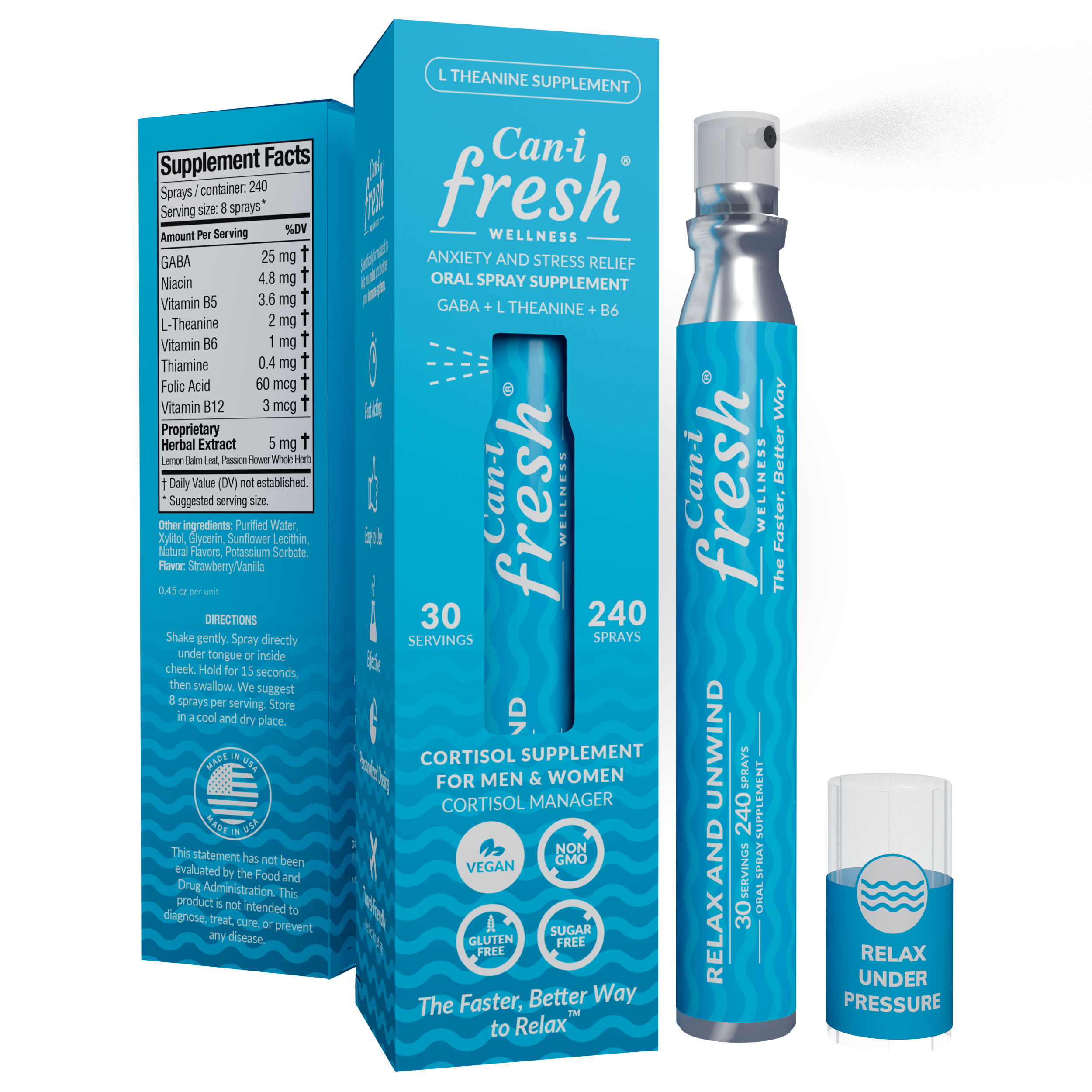 Cani-Fresh - Ultra Calm Stress Relief Oral Vitamin Spray