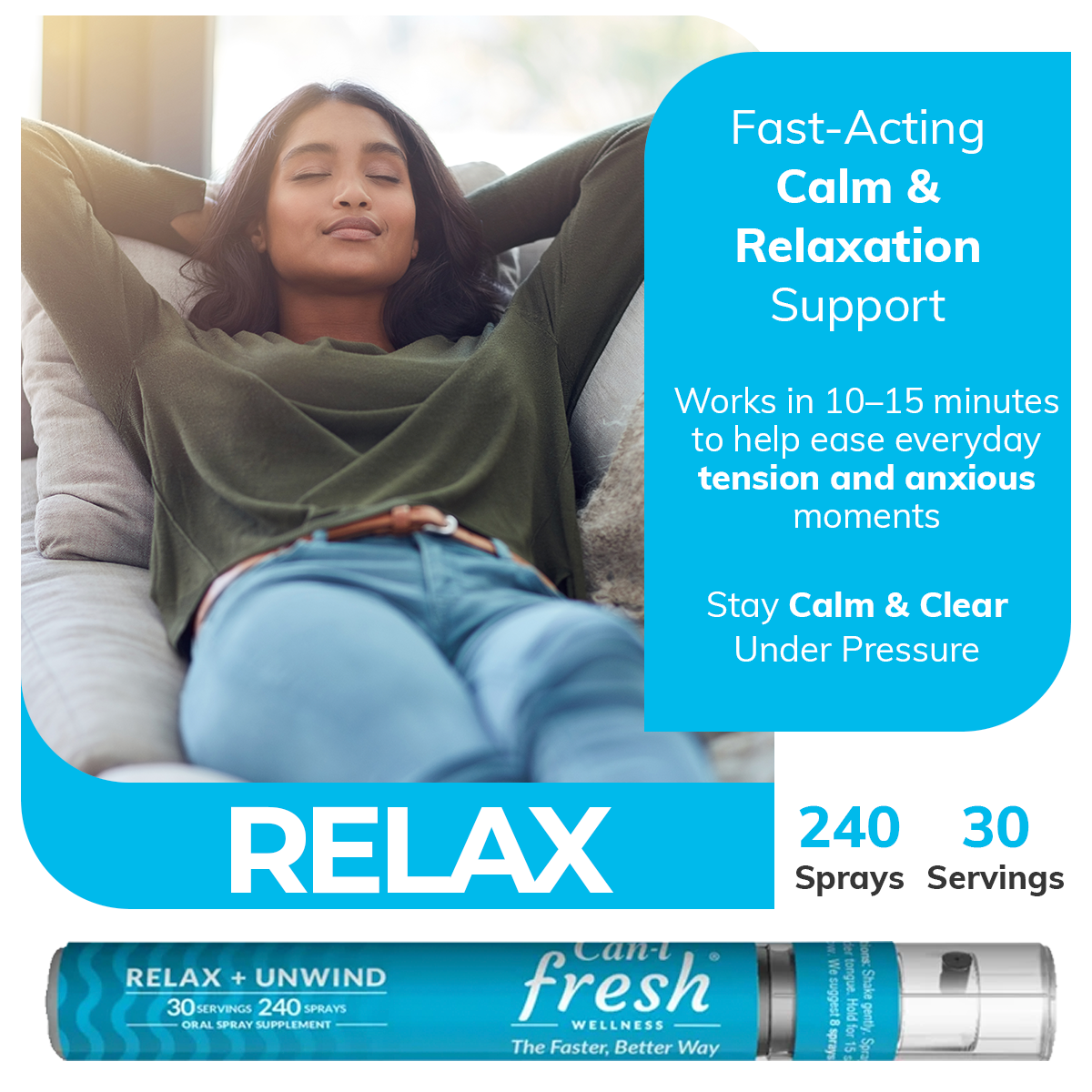 Cani-Fresh - Ultra Calm Stress Relief Oral Vitamin Spray