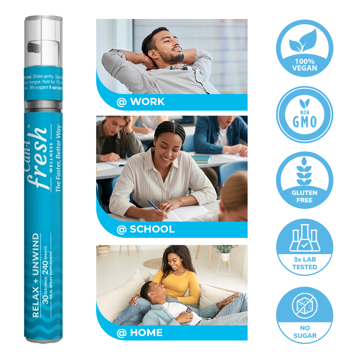 Cani-Fresh - Ultra Calm Stress Relief Oral Vitamin Spray