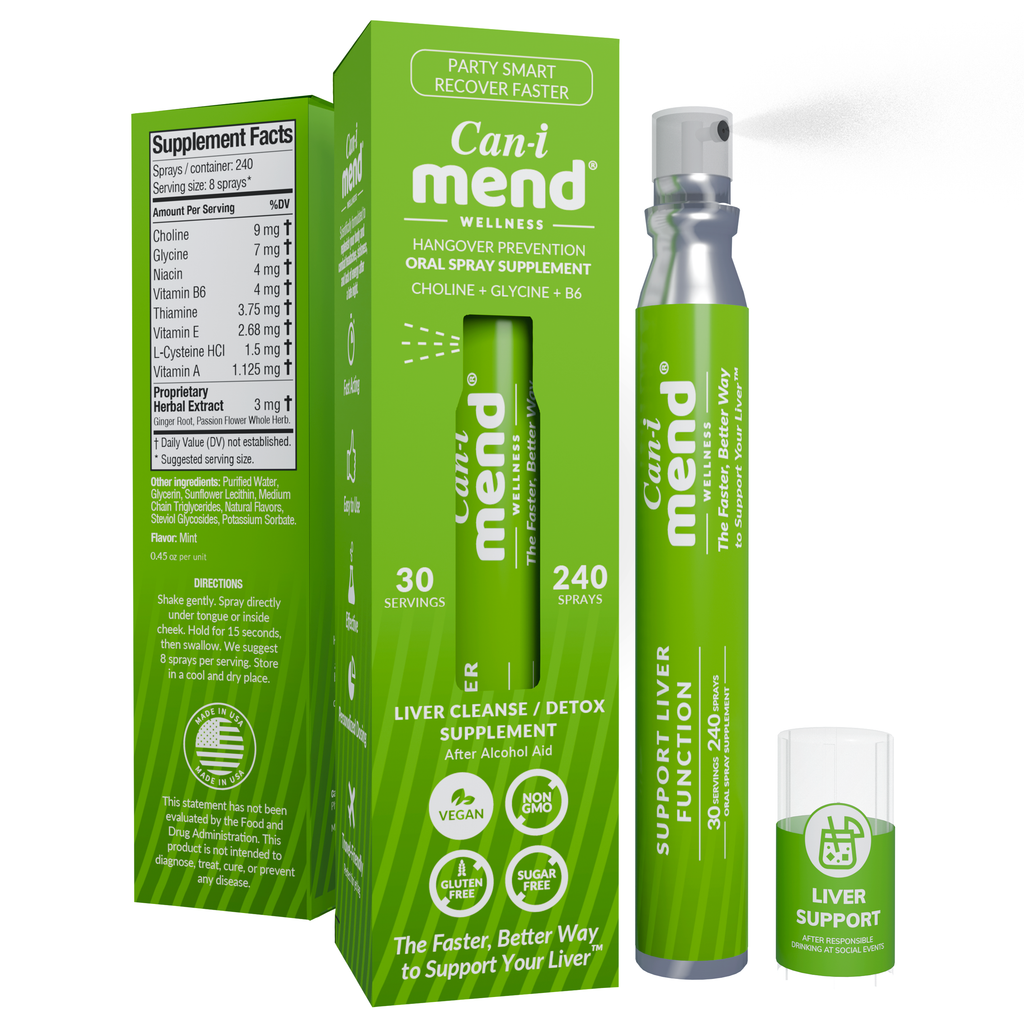 Can-i Mend - Hangover & Alcohol Recovery Support Spray
