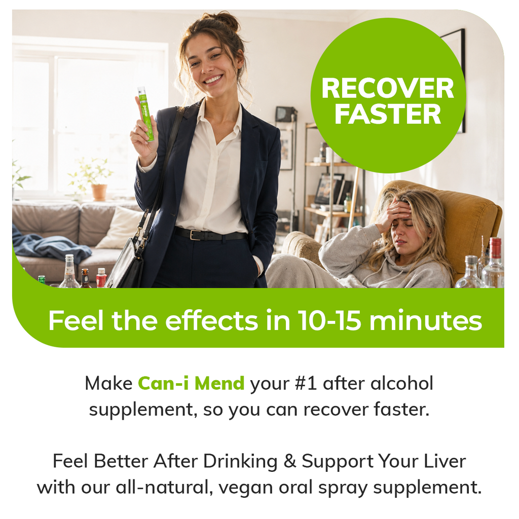 Can-i Mend - Hangover & Alcohol Recovery Support Spray