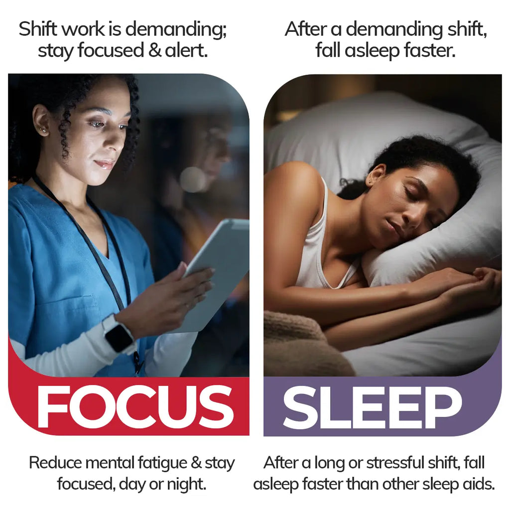 Shift Work Support Bundle | Mental Energy & Sleep Supplements
