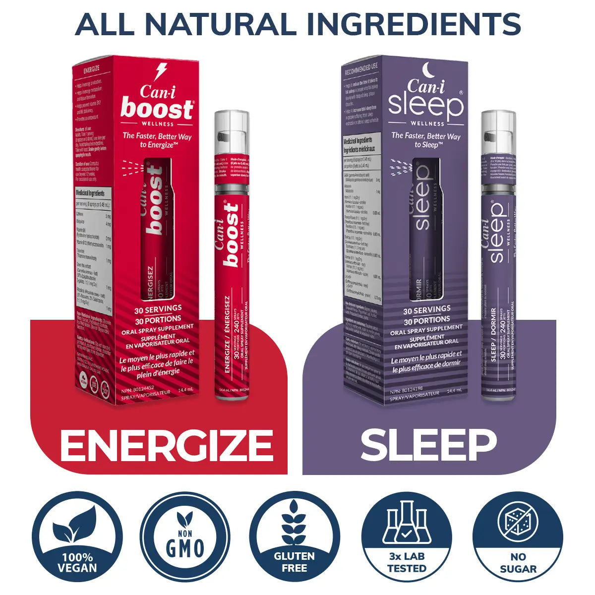 Energize & Sleep Collection | Good Night Rest & Daytime Focus