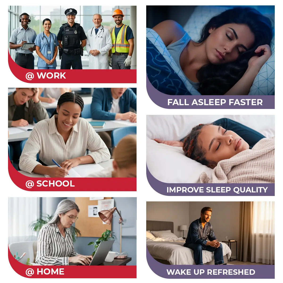 Energize & Sleep Collection | Good Night Rest & Daytime Focus