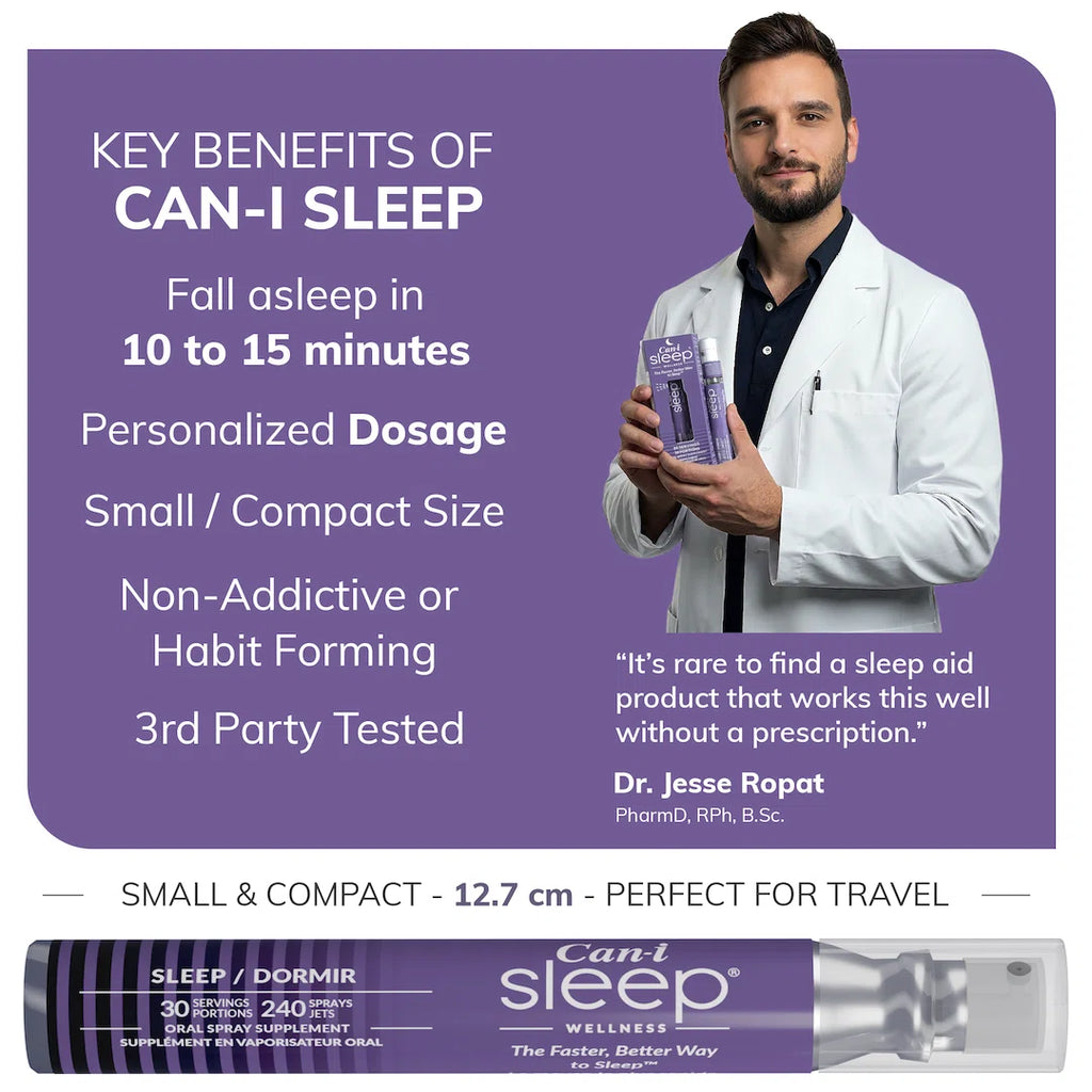 Can-i Sleep | Oral Sleep Aid Vitamin Spray
